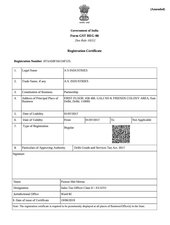 GST Registration